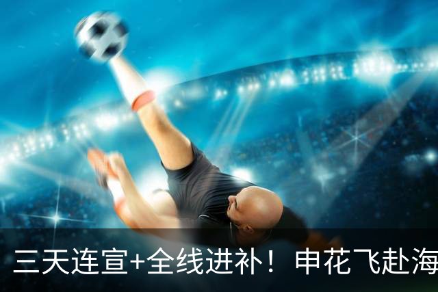 三天连宣+全线进补！申花飞赴海口启动新赛季