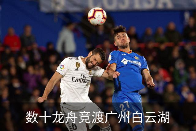 数十龙舟竞渡广州白云湖